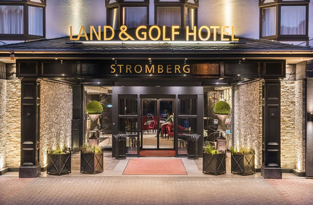 Land & Golf Hotel Stromberg Eingang